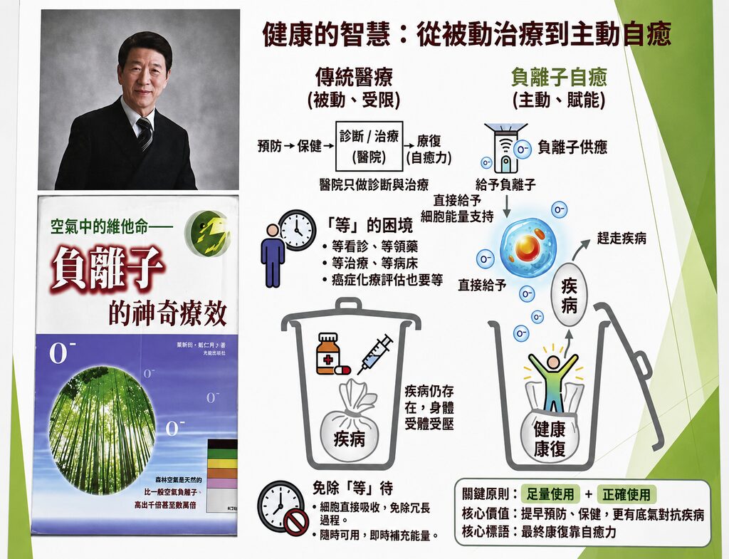 自癒力 負離子
